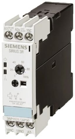 SIEMENS REL. TIEMPO RETR. A EXCITAC. 1C GAMA 0.5 S...10 S. AC 24.