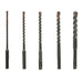 MILWAUKEE JUEGO DE BROCAS SDS 5 PIEZAS P/CONCRETO
