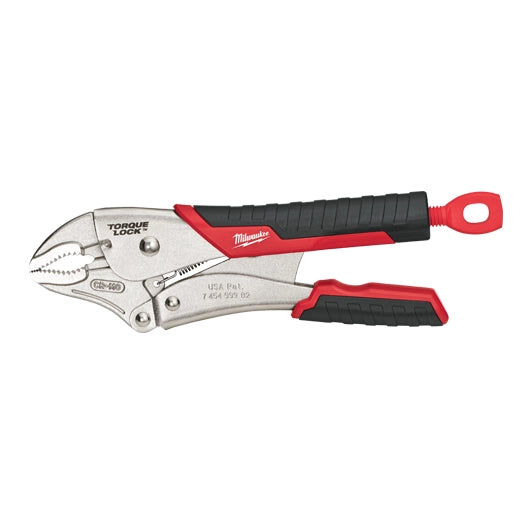 MILWAUKEE PINZAS DE PRESION TORQUE LOCKT MANDIBULA CURVA 2 PZAS