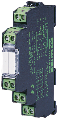 MURR ELEKTRONIK RELAY 110V AC/DC - OUT: 250V AC/DC 6A