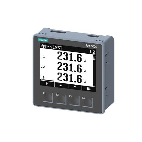 SIEMENS SENTRON PAC1020 POWER METER MODBUS RTU 85-276VAC