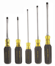 KLEIN JGO DE 5 DESARMADORES MANGO ACOJINADO