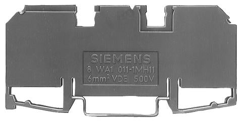 SIEMENS BORNE DE PASO 6MM2 GRIS