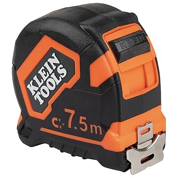 KLEIN FLEXOMETRO MAGNETICO GANCHO DOBLE 7.5MTS
