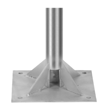 AMESA POSTE TUBULAR GALVANIZADO DE 2 MTS. PARA MASTIL TM-BG2