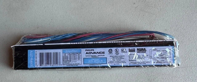 BALASTRA ELECTRONICA 2X26/32W 127V/277