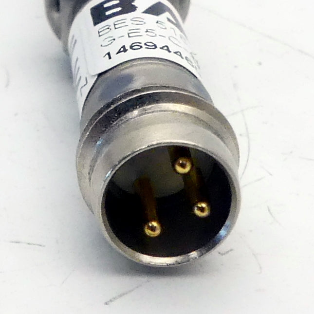 BALLUFF SENSOR INDUCTIVO M5x41 PNP NA RAS NS1.5mm ACERO FINO CONEC M8 3P