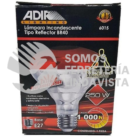 LUMI REFLECTOR BR40 CLARO 250W 127V 2700K