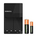 DURACELL CARGADOR DE BATERIAS AA Y AAA