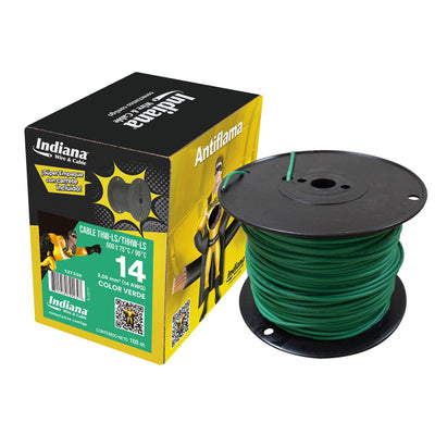 CONDUMEX CABLE 20 VERDE TF-LS CAJA 100 MTS