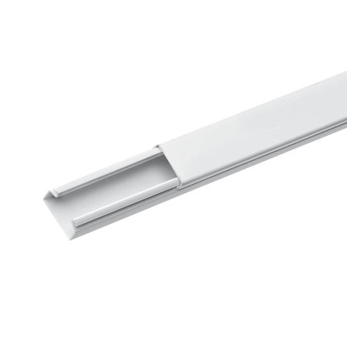 ARGOS CANALETA PVC BLANCA 10x10 (bxh) 2MTS 1 CANAL