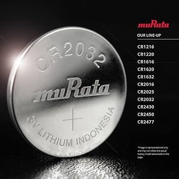 MURATA PILA DE LITIO TIPO MONEDA CR2450 3V