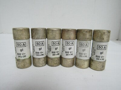 FUSIBLE 22X58 50AMP 500V