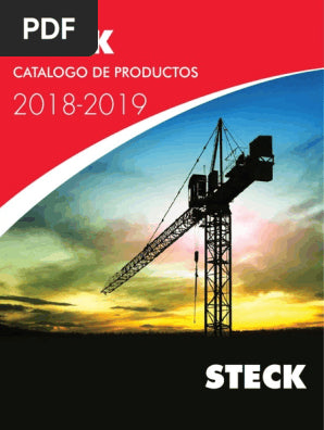 STECK S854CI PRENSA CABLE ROSCA BSP CORTA 1" GRIS