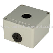 XAPD1201 EMPTY GREY 1 HOLE CONTROL BOX