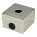 XAPD1201 EMPTY GREY 1 HOLE CONTROL BOX