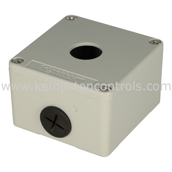 XAPD1201 EMPTY GREY 1 HOLE CONTROL BOX