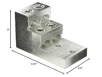 BURNDY EMPALME AISLADO ALUMINIO 6T-4S-10T-8S