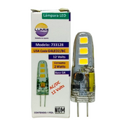LUMI FOCO CACAHUATE SMD RESINA 2W 12V 3000K G4