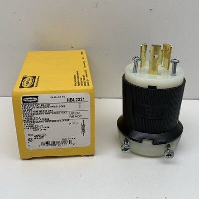 HUBBELL CLAVIJA TWIST 15A 250V 2P 2H