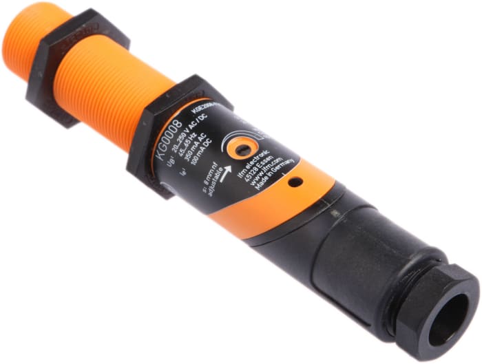 IFM EFECTOR SENSOR CAPACITIVO M18 20-250V AC-DC