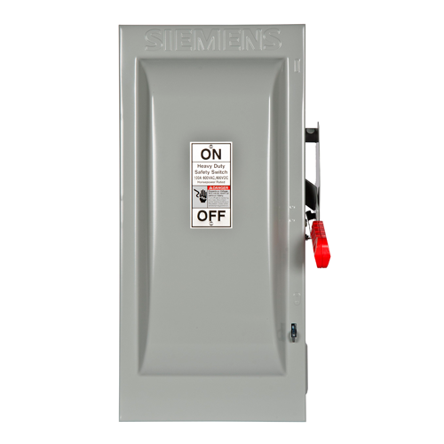 SIEMENS INT. DE SEGURIDAD S-PORTAFUS. 3X100 600V NEMA3R
