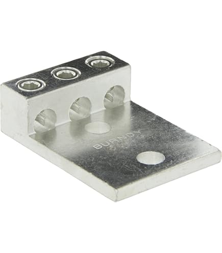 BURNDY TERMINAL UNIVERSAL 1 ORIFICIO 6AWG-250KCMIL