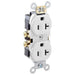 LEVITON CONTACTO DUPLEX 20A 125V BLANCO 5-20R