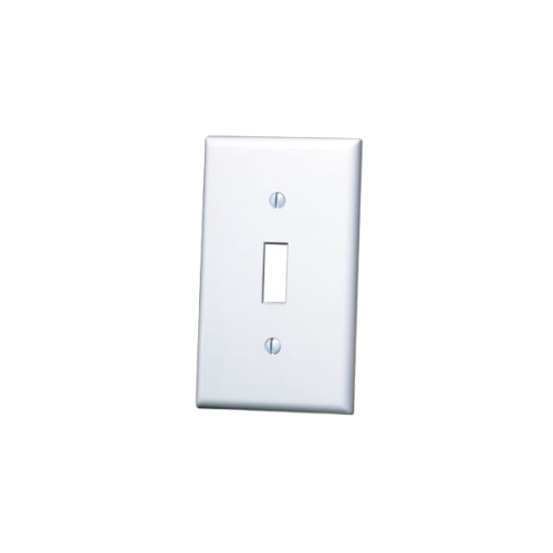LEVITON PLACA DE UREA UNA VENTANA PILOTO BLANCA