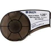 BRADY ETIQUETA BMP21 31.75MMX4.27MM NEGRO/BLANCO