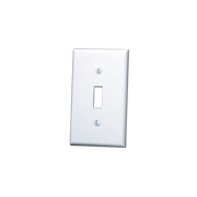 LEVITON PLACA DE UREA UNA VENTANA PILOTO BLANCA