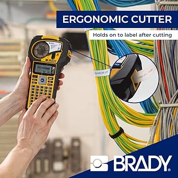 BRADY ROTULADOR M210 TRANSFERENCIA TERMICA 203 X 203 DPI NEGRO/AMARILLO