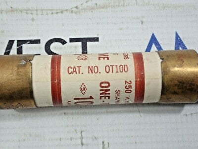 FERRAZ FUSIBLE ONE TIME CLASE H 250V 100 AMPS OT100