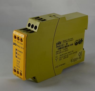 PILZ PNOZ X2.1 SAFETY RELAY 24V AC/DC