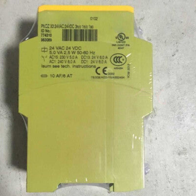 PILZ SAFETY RELAY PNOZ X3 24V AC/DC