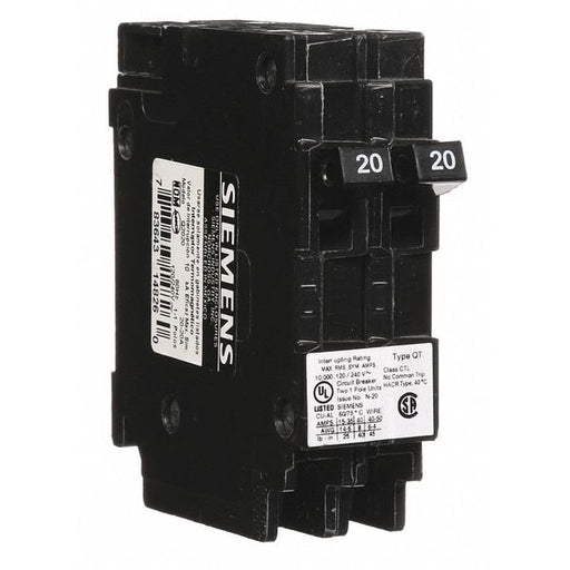 SIEMENS INTERRUPTOR QT DUPLEX 20A/20A