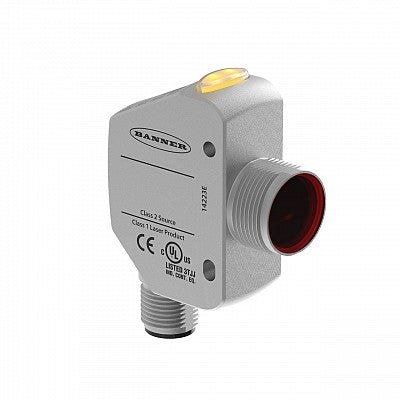 BANNER PHOTOELECTRIC LASER SENSOR PNP/NPN IO-LINK 10-30VDC