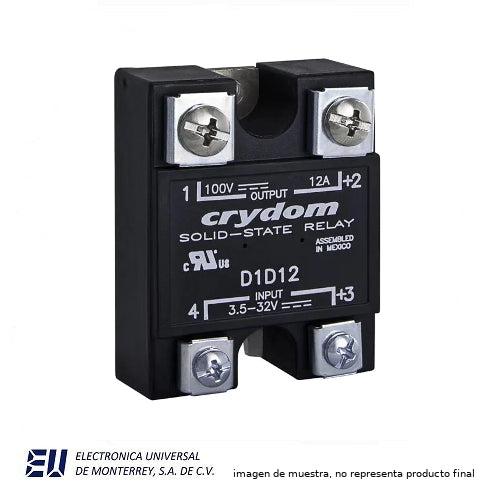CARLO GAVAZZI RELEVADOR EDO SOLIDO 1P-SSR-DC IN-ZC 600V 50A 1200V