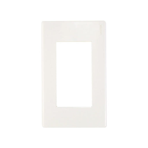 HUBBELL PLACA ACERO. INOX. P/1 DPLX. P/SC3898A