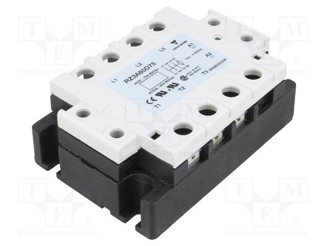 CARLO GAVAZZI RELEVADOR DE ESTADO SaLIDO 3P 600VCA RZ3A60D75