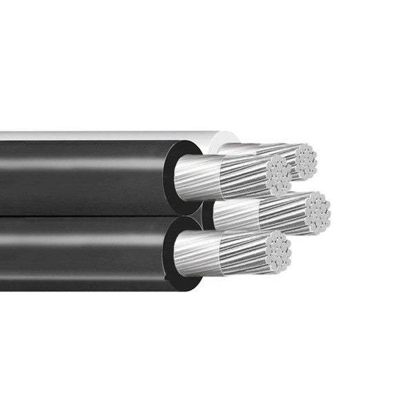 CONDUMEX CABLE VULCANEL AAC (2+1) 6AWG ALUM SUBTERRANEO