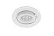 TECNOLITE EMP. DIRIGIBLE PLANO REDONDO P/MR16 BLANCO
