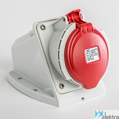 IDE BASE AEREA 32A 3P+N+T 220V 9H AZUL IP44