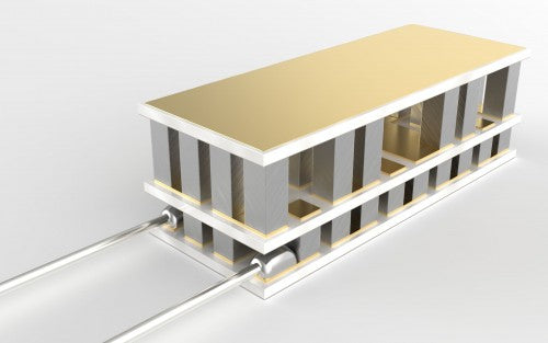 IDE BASE EMPOTRAR INCLINADA 16A 3P+T 230VCA 9H AZUL IP44