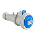 IDE CLAVIJA AEREA 32A 2P+T 220V 6H AZUL IP66-IP67