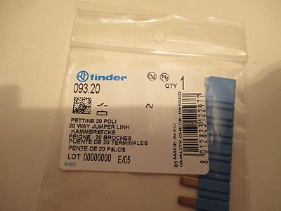 FINDER PUENTE 6 TERMINALES 10 A-250 V