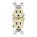 LEVITON CONTACTO DUPLEX 15A 125V MARFIL