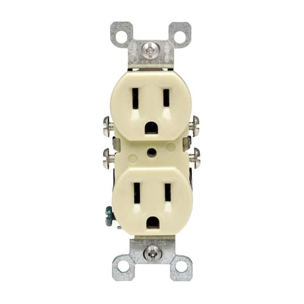 LEVITON CONTACTO DUPLEX 15A 125V MARFIL