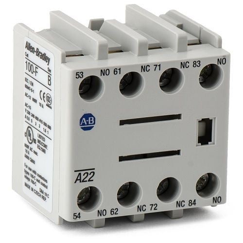 ALLEN BRADLEY AUXILIARY CONTACT BLOCK 2NO/2NC