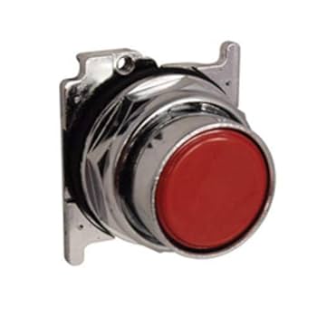 CUTLER BOTON PULSADOR 30.5MM NEGRO Y ROJO